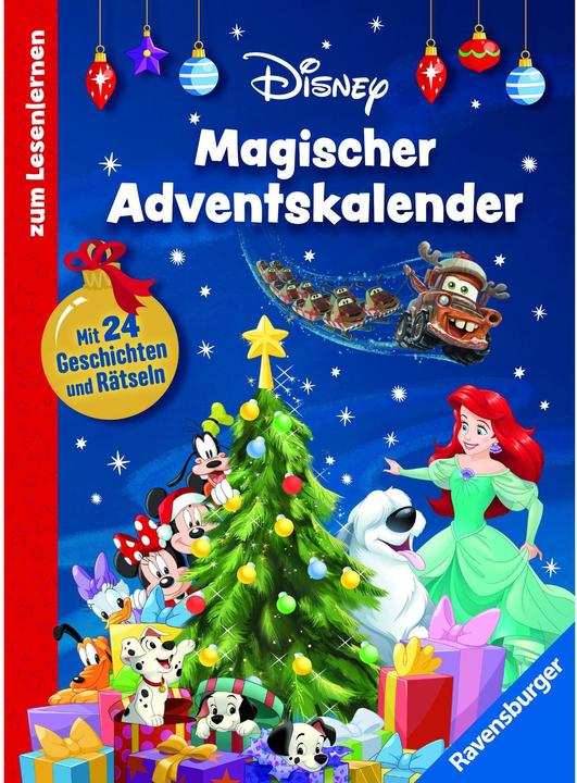 Actual product image Ravensburger Disney: Magical Advent Calendar for Learning to Read