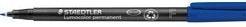 Image du produit Staedtler Stylo universel permanent Lumocolor, bleu, résistant aux taches et à l'eau, sèche en quelques (Bleu, 0.60 mm, 10 x)