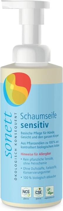 Sonett Schaumseife Sensitiv (Flüssigseife, 200 ml)