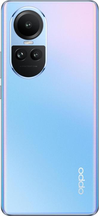 Produktbild OPPO Reno 10 (256 GB, Ice Blue, 6.70", Dual SIM, 64 Mpx, 5G)