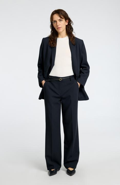 Produktbild Selected Femme Nadelstreifen Hose mit weitem Bein (42)
