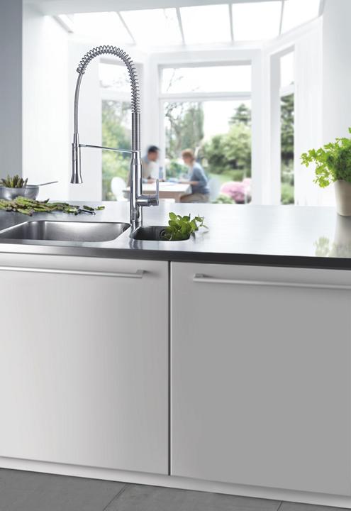 Image du produit Grohe Robinet de cuisine avec bec flexible K7 chrome brillant 32950000