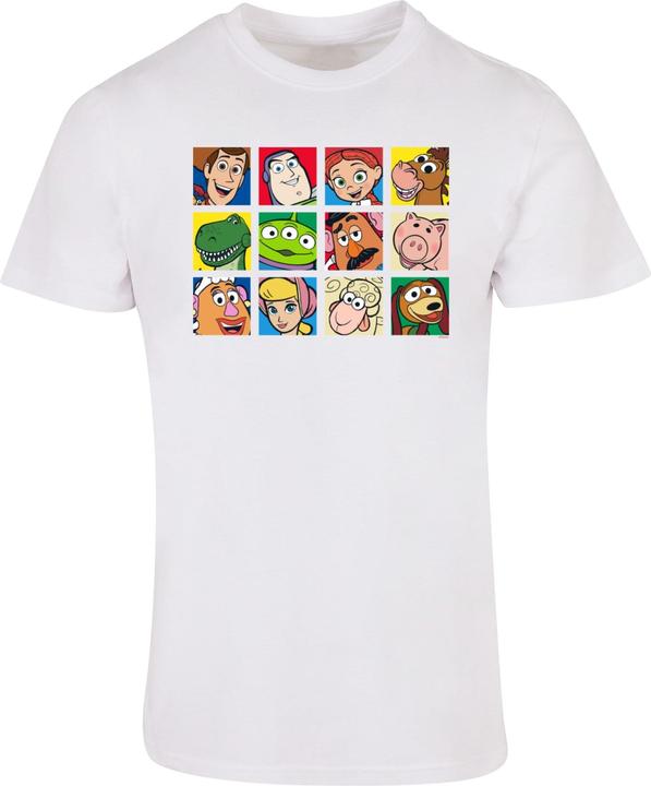 Actual product image Absolute Cult Toy Story - Character Squares Basic T-Shirt - 115005 (L)