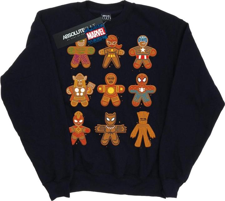 Avengers Christmas Gingerbread Sweatshirt (M)