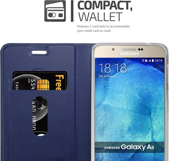 Actual product image Cadorabo Book Classy Style Cover (Samsung Galaxy A8 (2018))