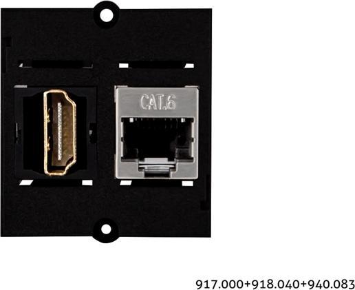 Produktbild Bachmann Buchse HDMI Keystone 2.0 (0.04 m, HDMI)