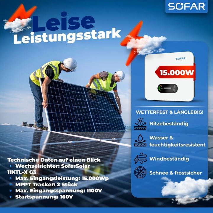 Produktbild Sofar Wechselrichter Solar 11KTLX-G3