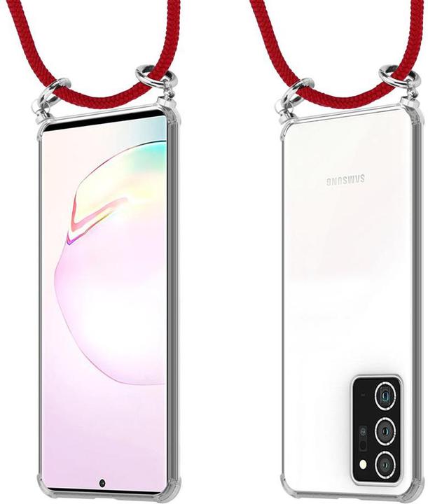 Produktbild Cadorabo TPU Handy Kette SILBER Cover