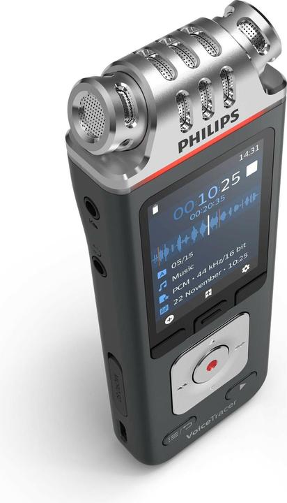 Image du produit Philips DVT6115 Traceur vocal numérique (8 Go)