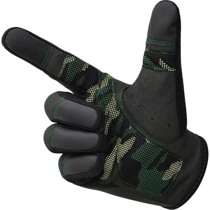 Actual product image Rdx Gym Training Gloves T2 Full Army Green-Xl (XL)