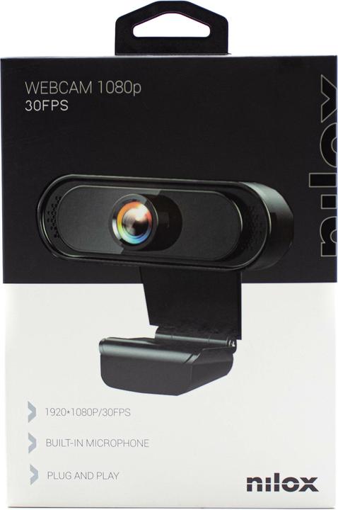 Image du produit Nilox WEBCAM 1080P 30F FOCUS FIXE NXWC01 (2.10 Mpx)