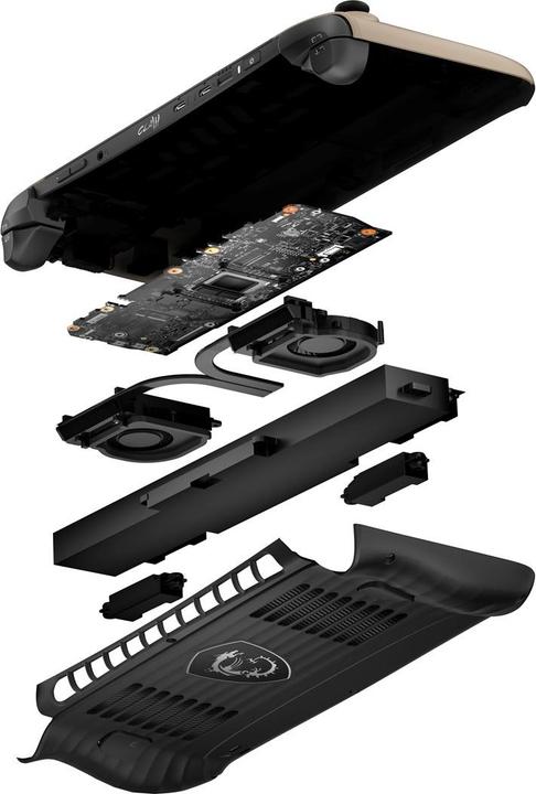 Produktbild MSI Claw 8 AI+ A2VM-037PL Tragbare Spielkonsole 20 3 cm (8 ) 1 TB Touchscreen WLAN Beige