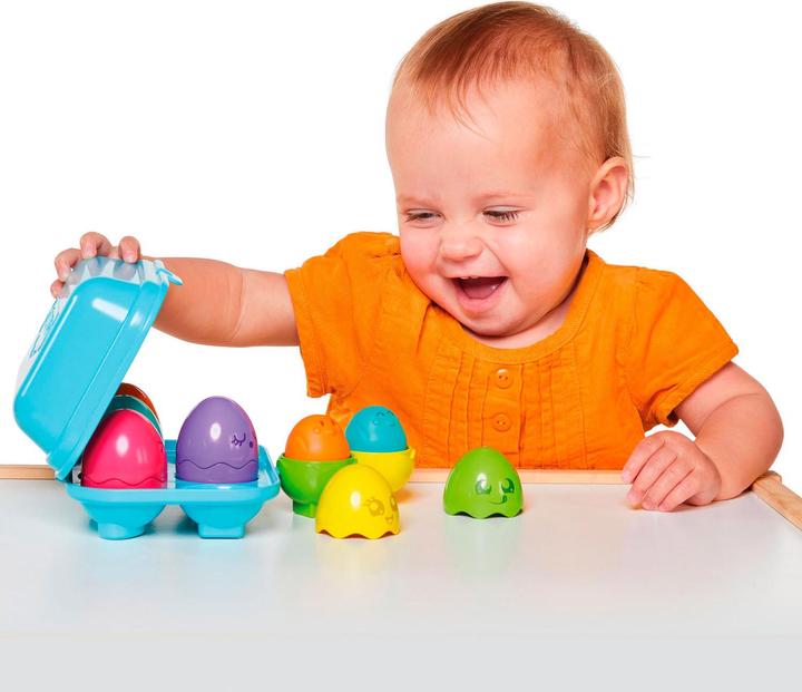 Actual product image Tomy Squeak eggs