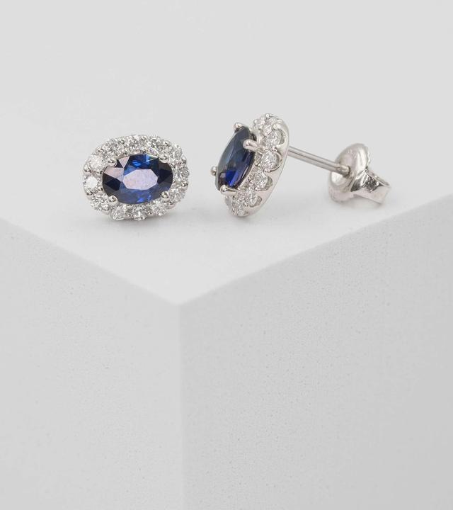 Image du produit Muau Boucles d'oreilles (750 Platine)