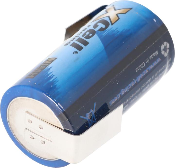 Produktbild AccuCell Sub-C NiMH Akku mit Lötfahne Z-Form (1.20 V, 4500 mAh)