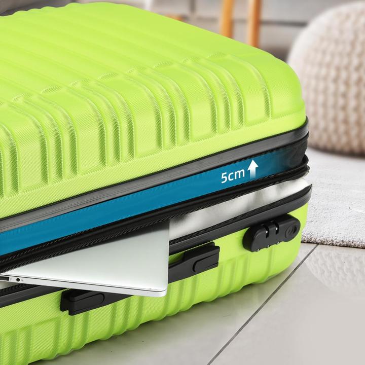 Actual product image Beibye Hartschalenkoffer mit Zwillingsrollen (115 l, XL (from 140l))