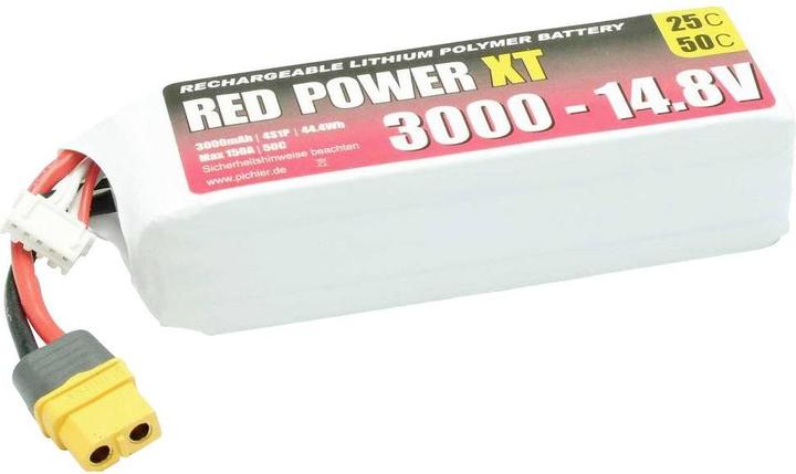 Produktbild Red Power RD XT 3000 S4 - Akku-Pack Li-Polymer - Akku - 3.000 mAh (14.80 V, 3000 mAh)