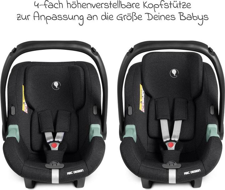 Produktbild ABC Design ABC Tulip Babyschale i-Size / 0 bis ca. 13 kg (Babyschale, ECE R129/i-Size Norm)