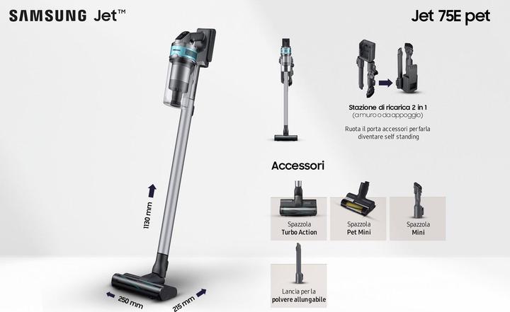 Image du produit Samsung VAC CLEANER STICK VS20B75AGR1/GE SAM