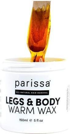 Immagine prodotto Parissa Kit di cera calda per gambe e corpo Formula microonde stile salone per la depilazione grossolana (1 x)