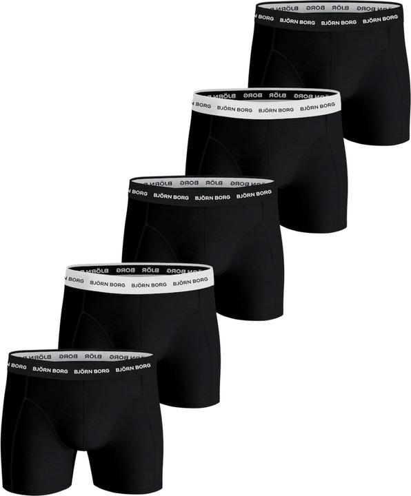 Produktbild Björn Borg Noos Solids (M, 5er Pack)