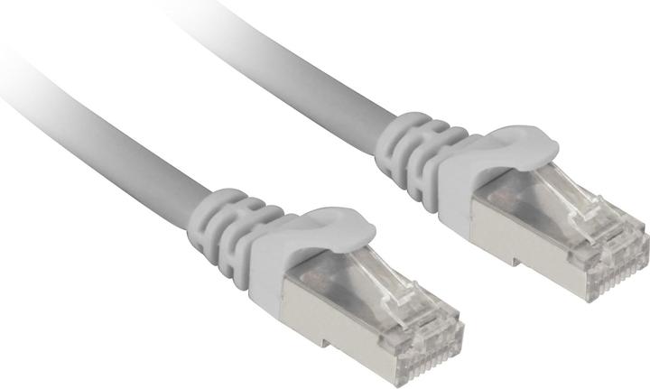 Produktbild Sharkoon Patch. SFTP Cat7a Rohk gy 7,5m LSOH (S/FTP, CAT7, 7.50 m)