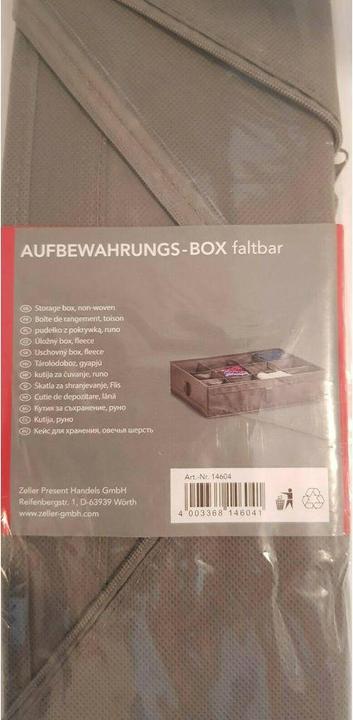 Actual product image Zeller Present Storage box (44 x 34 x 11 cm)