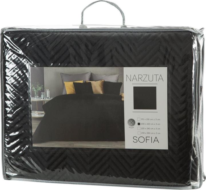 Immagine prodotto Eurofirany Copripoltrona EUROFIRANAY PREMIUM SOFIA in velluto morbido e opaco, trapuntato a spina di pesce (70 x 160 cm)