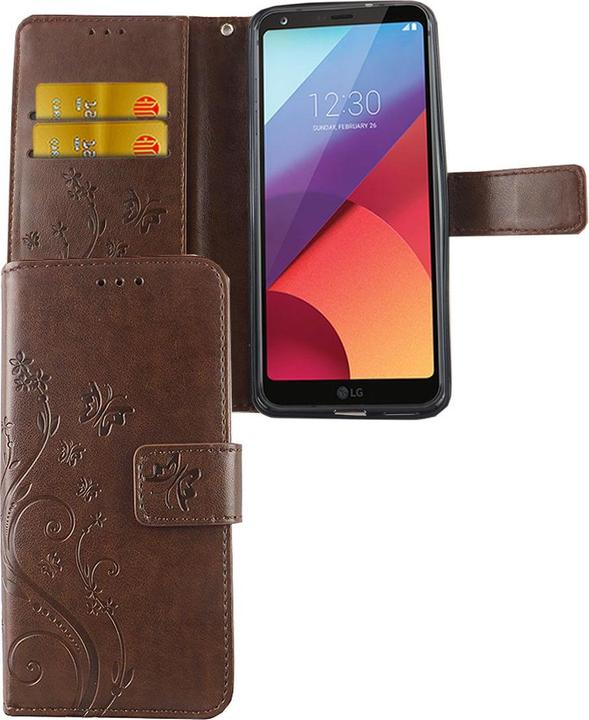 Produktbild König Design Hülle Handy Schutz für LG G6 Case Cover Tasche Wallet Etui Handyhülle Bumper Neu (LG G6)