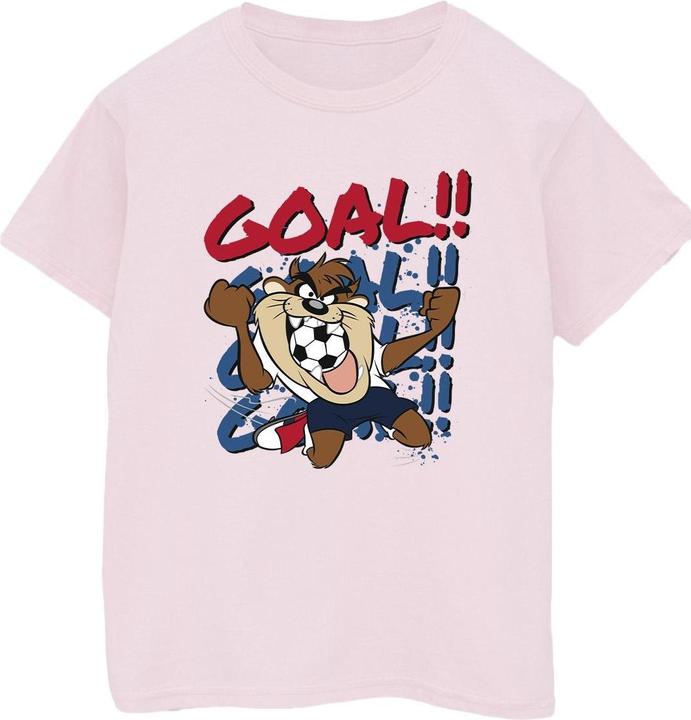 Looney Tunes Taz Goal Goal Goal TShirt (XL)