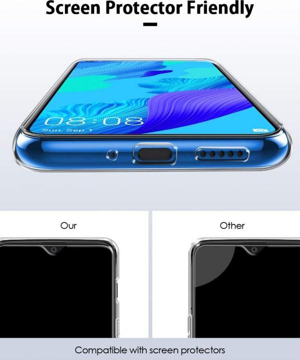 Produktbild Screenguard Huawei Nova 5T Flexible TPU Clear Case (Huawei Nova 5T)