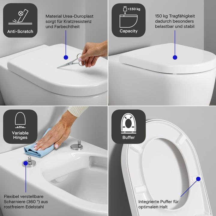 Image du produit Duravit Assortiment de sièges de WC universels Siège de WC
