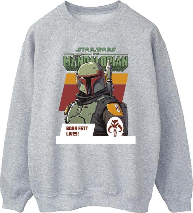 Star Wars The Mandalorian Boba Fett Lives Sweatshirt