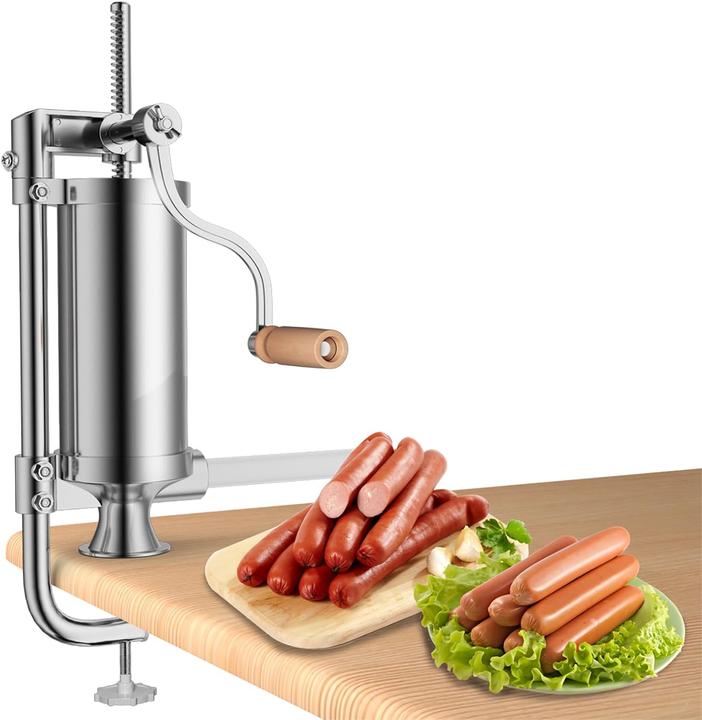 Produktbild Costway 3L Wurstfüller inkl. 4 Füllrohre