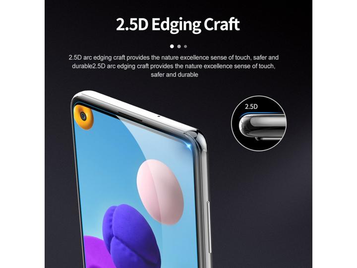 Image du produit Screenguard Samsung Galaxy A21s Protection en verre blindé Case Friendly Design (1 pièce(s), Samsung Galaxy A21s)