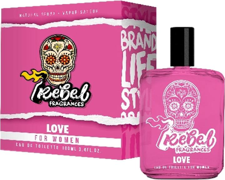 Actual product image Rebel Love Women Eau De Toilette 100ml (Eau de toilette, 100 ml)