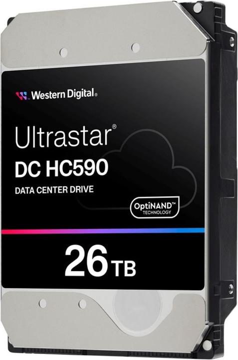 Actual product image WD Ultrastar DC HC590 SAS (26 TB, 3.5", CMR)