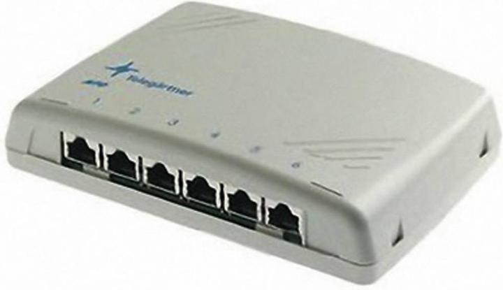 Produktbild Telegärtner Netzwerk Patchpanel Mini Verteiler 6 Port Cat.6
