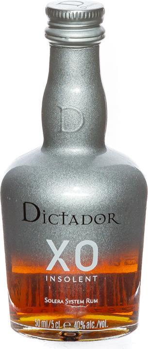 Produktbild Dictador Xo Insolent Colombian Aged Rum (1 x 5 cl)