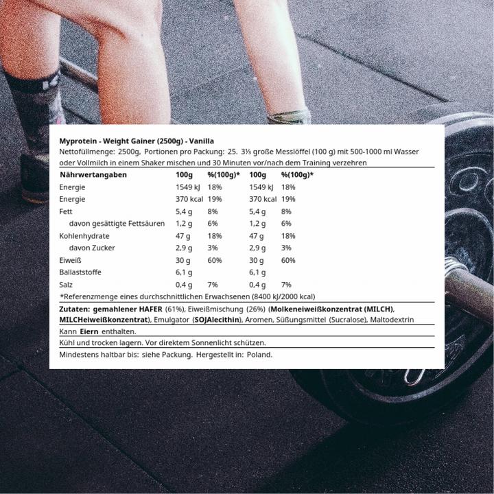 Actual product image MyProtein Impact (Vanilla, 1 pcs., 2500 g)