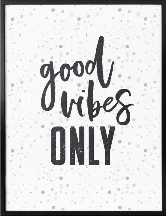 Produktbild Trenddeko Good vibes only 2 (80 x 100 cm)