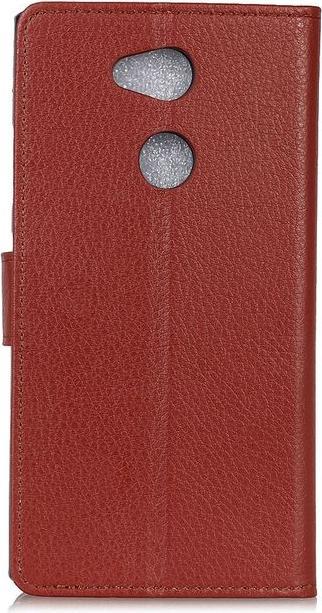 Produktbild MU Classic Bookcover Hülle mit Litchitextur (Sony Xperia L2)