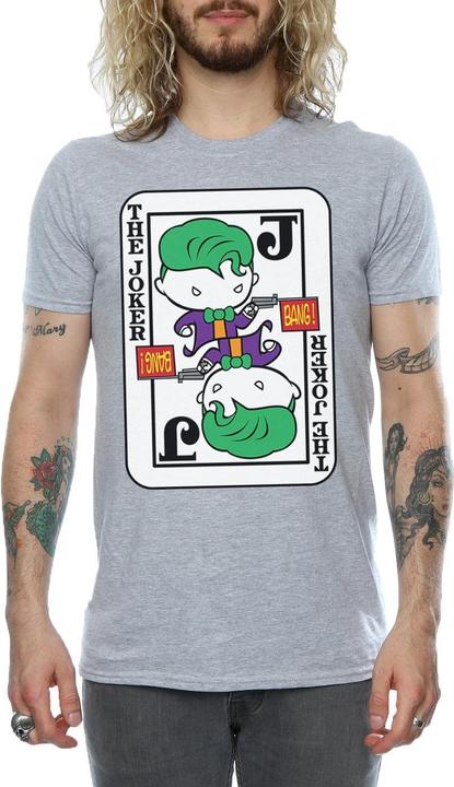 Immagine prodotto Chibi Joker Playing Card Maglietta Uomo (M)