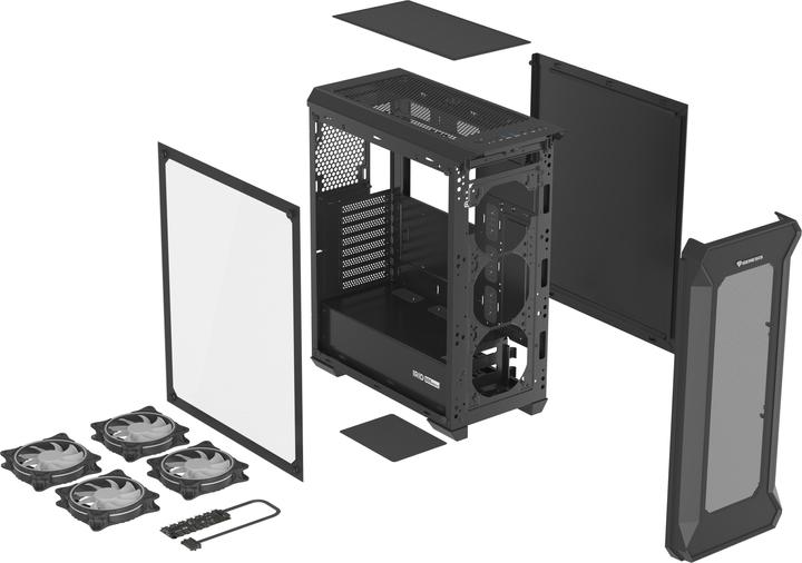 Image du produit Genesis IRID 505 ARGB (Mini-ITX, ATX)