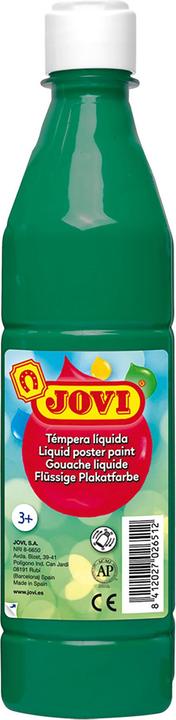 Jovi Poster paint / tempera paint 500ml bottle dark green in (Dark green, 500 ml)