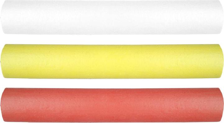 Produktbild Topex Technischer Kreidebalt, Gelton und Raudon (Öl), 13 x 85 mm, 3 Vnt. (Weiss, Gelb, Rot, 3 x)