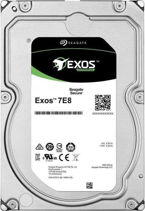 Actual product image Seagate Exos 7E8 512n (4 TB, 3.5", CMR)