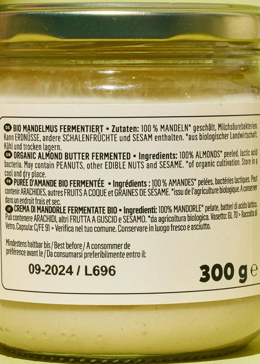 Produktbild KoRo Bio Mandelmus fermentiert (300 g)