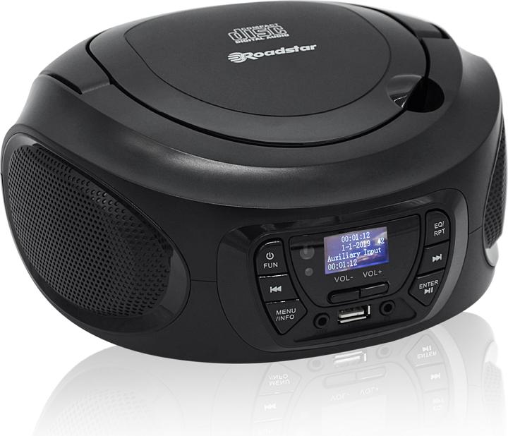 Image du produit Roadstar CDR - 375D+ / BK (DAB+ DAB, VHF)