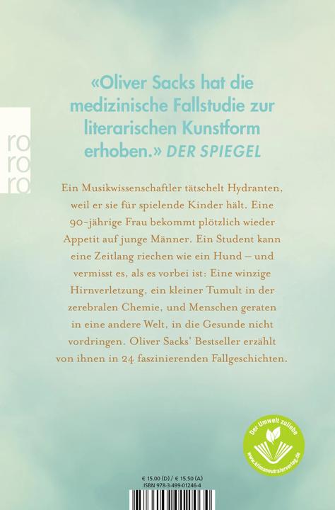 Produktbild Der Mann, der seine Frau mit einem Hut verwechselte (Deutsch, Oliver Sacks, Hainer Kober, Dirk van Gunsteren, 2023)